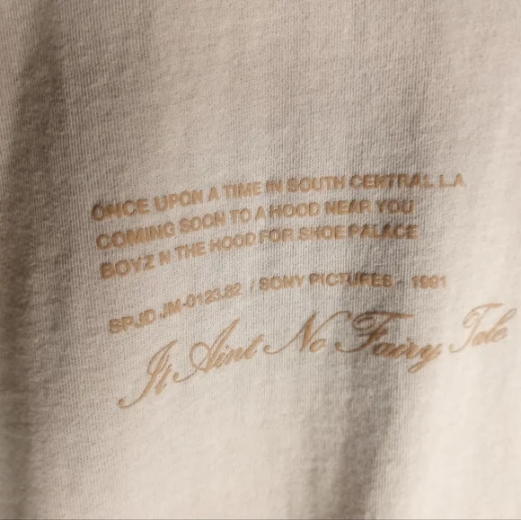 *Boyz N the Hood Shoe Palace Tan Men's T-shirt Size XL - Picture 4 of 10